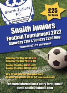 Snaith Juniors Football Tournament