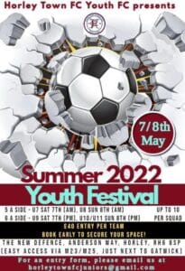 Horley Town FC Youth Football Festival