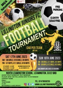 Lillington Juniors Summer Football Tournament