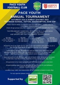 Pace Youth Annual Tournament