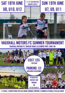 Vauxhall Motors FC Summer Football Tournament