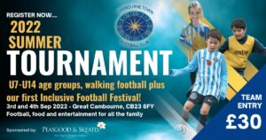 Cambourne Town FC Summer Football Tournament