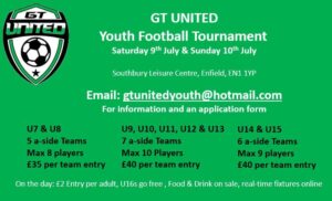 GT United Youth Football Tournament