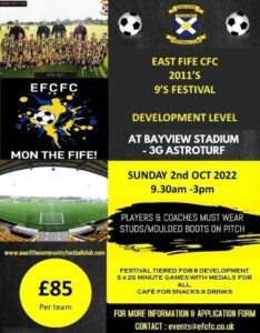 East Fife Festival of Football