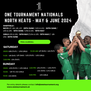 One Tournament Nationals North Heats - May & June 2024