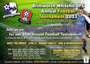 Brinsworth Whitehill JFC Annual Football Tournament 2023