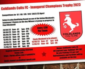 Coldland Colts FC Summer Football Tournament 1