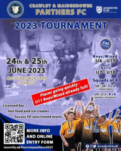 Crawley and Maidenbower Panthers FC Football Tournament