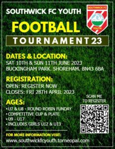 Southwick FC Youth Football Tournament