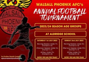 Walsall Phoenix AFC Annual Football Tournament