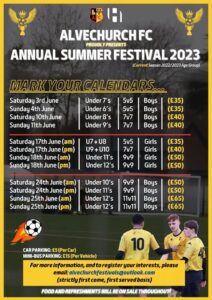 Alvechurch FC Summer Football Festival 2023