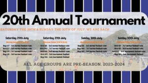 West End Terriers FC 20th Annual Tournament 2023