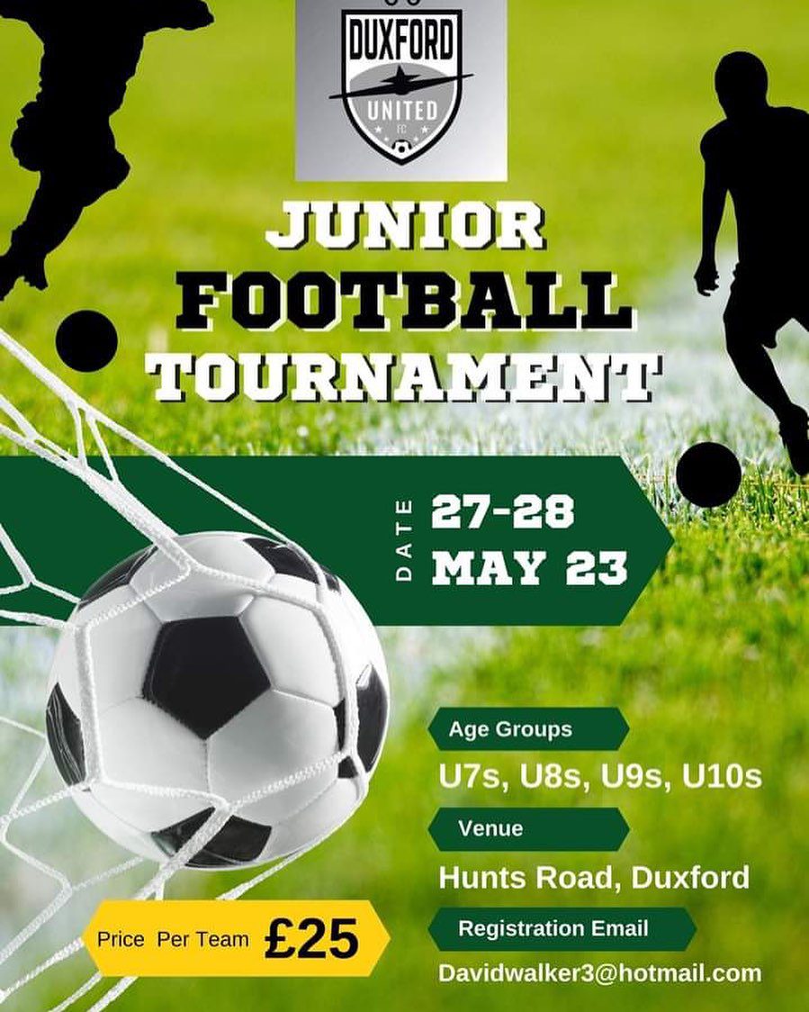 Duxford United FC Junior Football Tournament Junior Grassroots