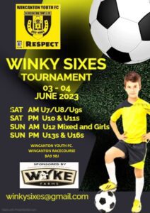 The Wincanton Youth Winky Sixes Football Tournament