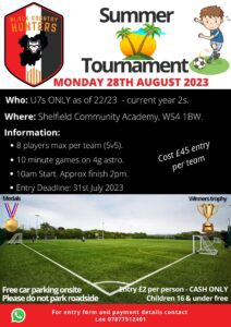 Black Country Hunters Summer Tournament