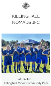 Killinghall Nomads JFC Football Tournament
