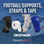 football supports, straps and tape