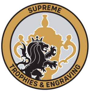 Supreme Trophies and engraving logo